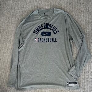 Nike Minnesota Timberwolves Dri-Fit Long Sleeve